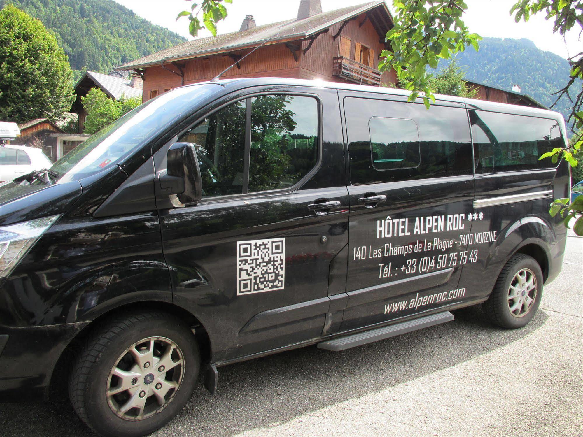 Alpen Roc Hotel Morzine Bagian luar foto